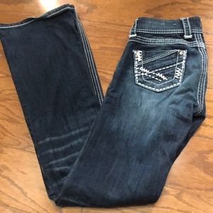 BKE Stella low rise flare jeans